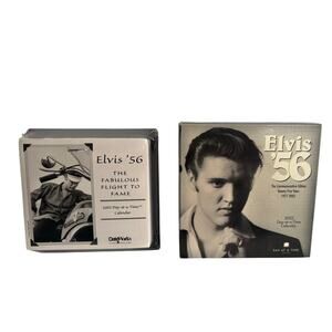 Elvis Presley ’56 Commemorative Daily Desk Calendar 2002 Sealed